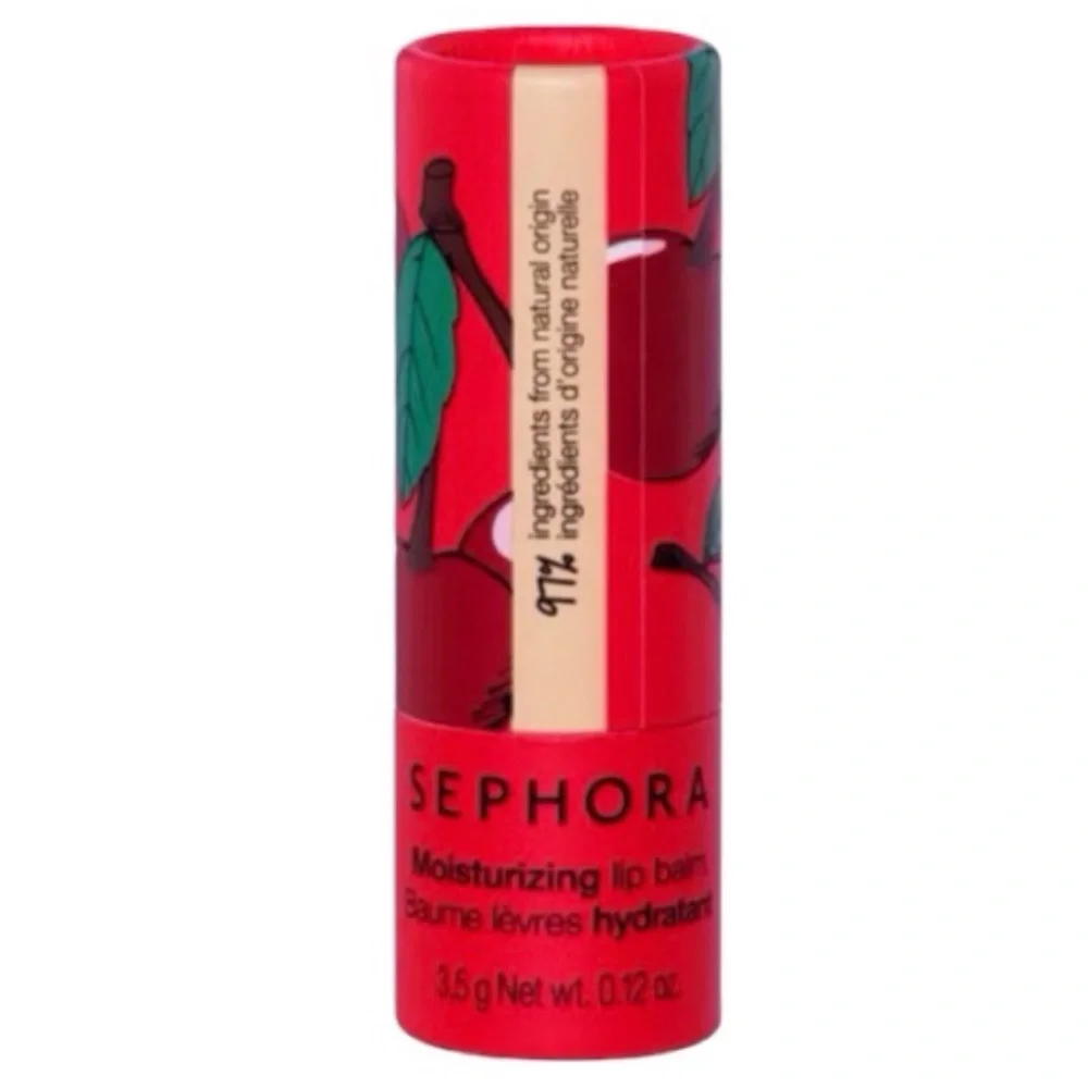 Sephora Original Moisturizing Lip Balm- 8HR Hydrating Treatment, (Cherry) (NWT)